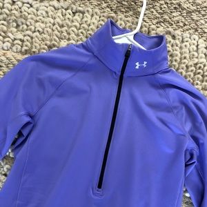 Long sleeve Under Armour half zip